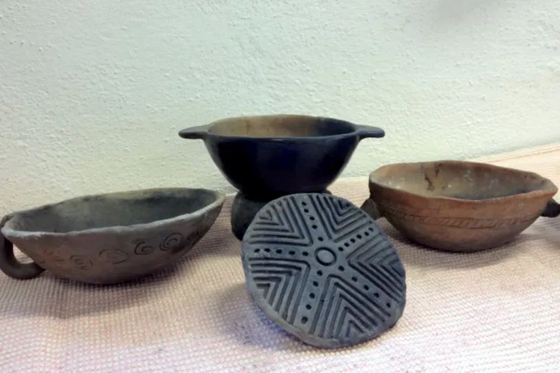 Reperti esposti nel Museo della Valle dei Nuraghi del Logudoro-Meilogu a Torralba